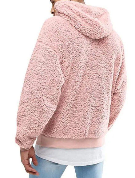 Euro-American Fleece-Wool Blend Hoodie