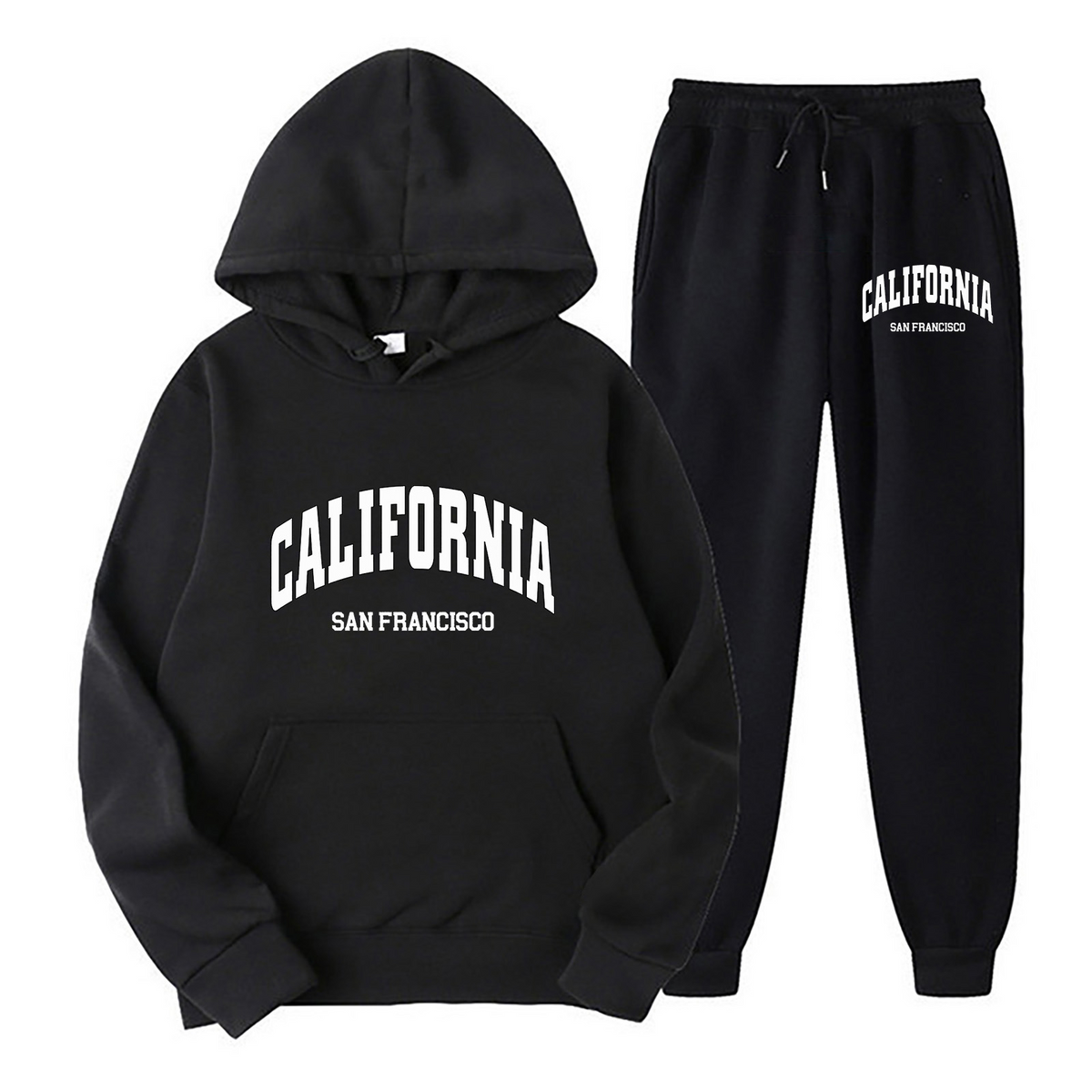 California Cozy Hoodie & Jogger Set