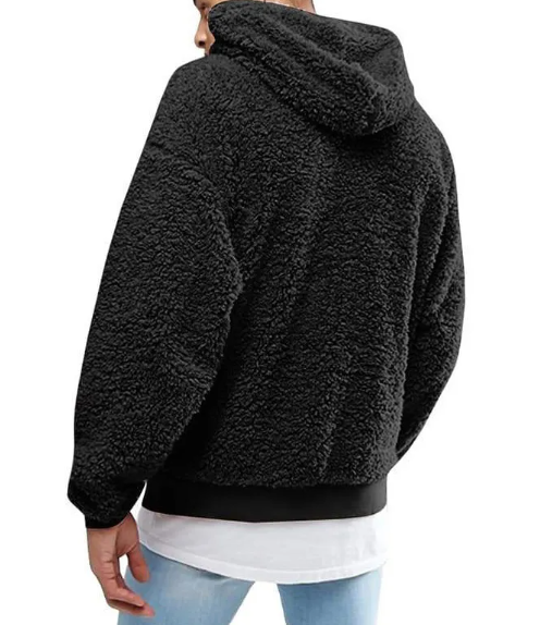 Euro-American Fleece-Wool Blend Hoodie