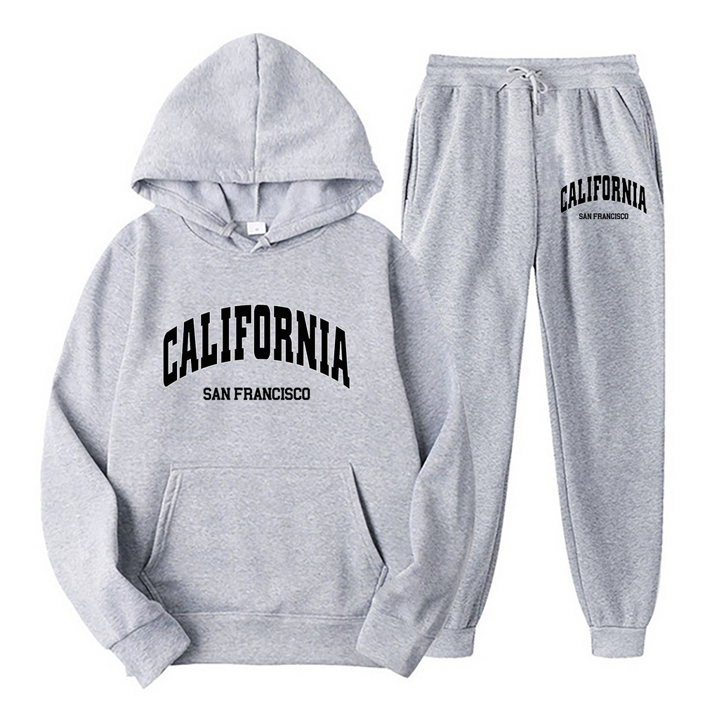 California Cozy Hoodie & Jogger Set