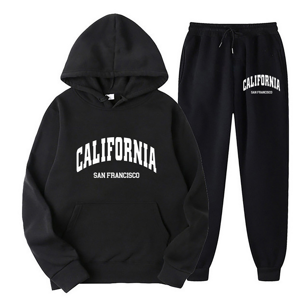 California Cozy Hoodie & Jogger Set