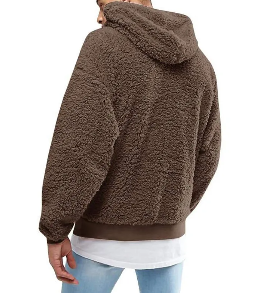 Euro-American Fleece-Wool Blend Hoodie