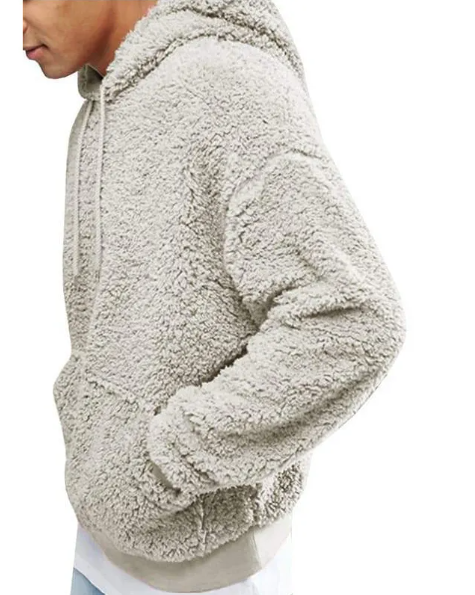 Euro-American Fleece-Wool Blend Hoodie